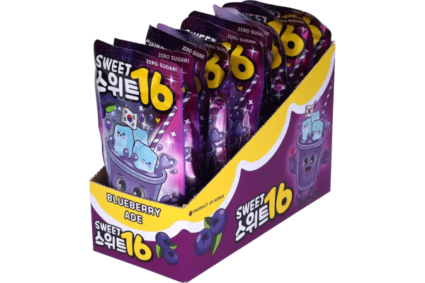 Zoom bild av KR Sweet16 Blueberry Ade (Zero Sugar) with Sweeteners 5x10x200ml.