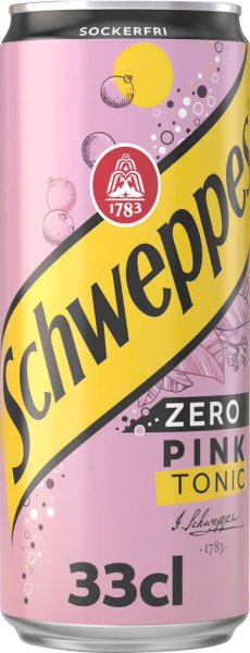 Zoom bild av SCHWEPPES PINK TONIC ZERO 20X33cl B