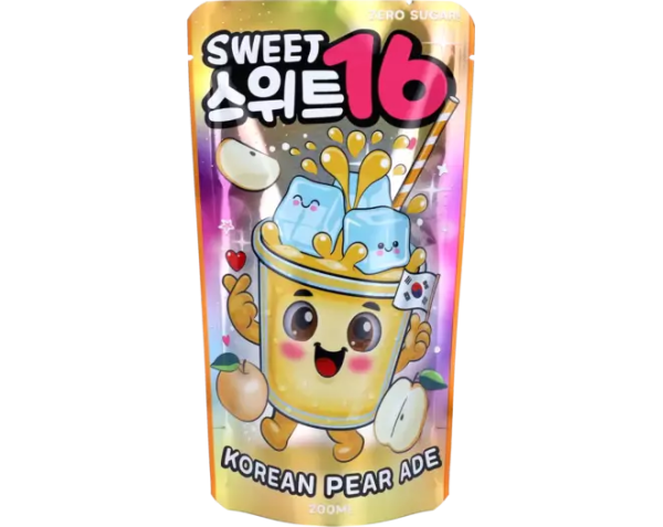 Zoom bild av Sweet16 Korean Pear Ade Zero 5x10x200ml