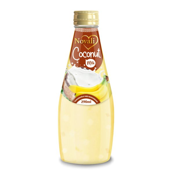 Zoom bild av Novali Kokosmjölk Banansmak 290ml x 24