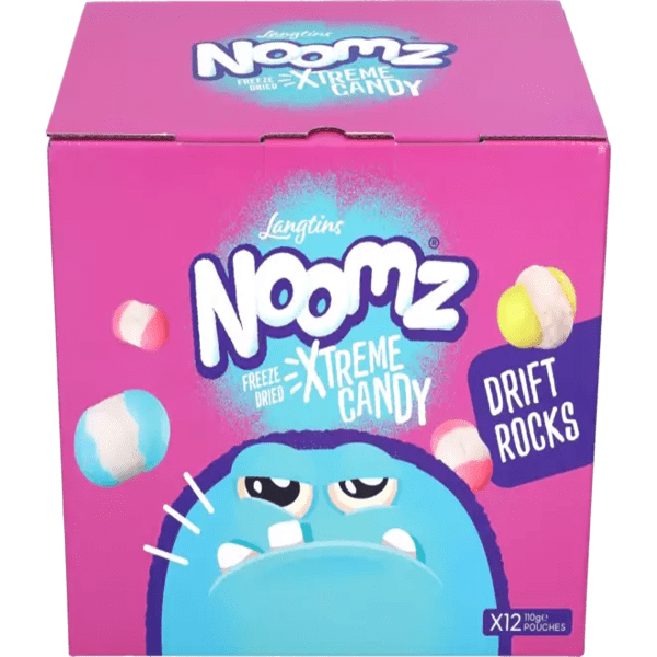 Zoom bild av Noomz Freeze Dried Sweets - Drift Rocks 12x110g.