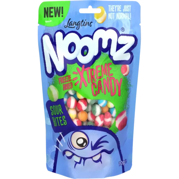 Zoom bild av Noomz Freeze Dried Sweets - Sour Bites 12x110g