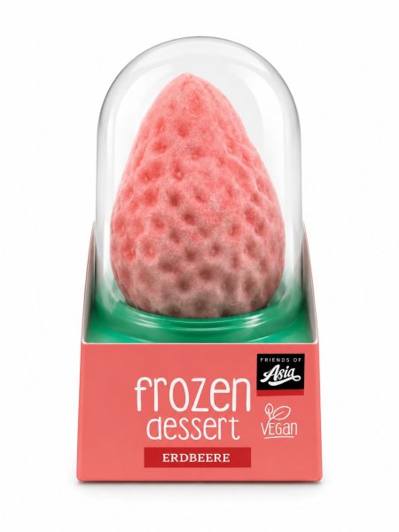 Zoom bild av Friends of Asia Frozen Dessert Jordgubb 12x75g