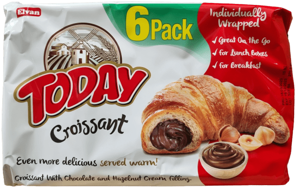 Zoom bild av Today Croissant Choklad 6-Pack 45g 1x8