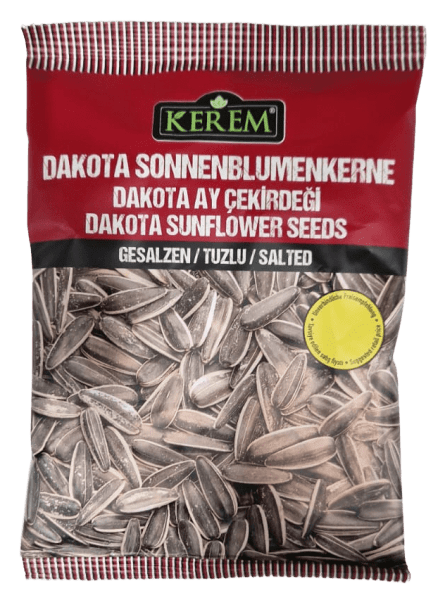 Zoom bild av Kerem Dakota Solrosfrö Rostad & Saltad 150gr 1x24