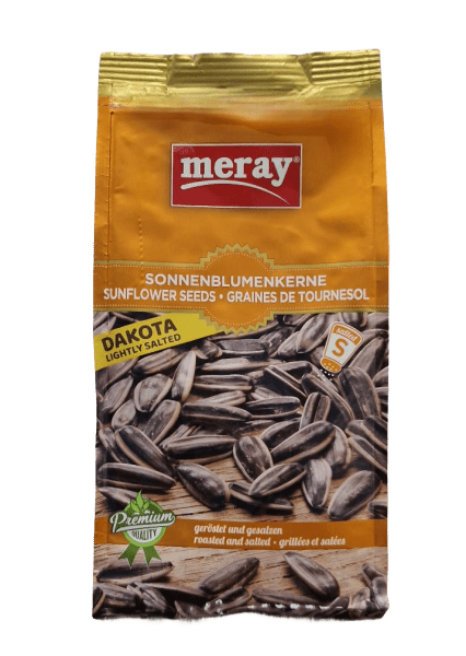 Zoom bild av Meray Dakota Solrosfrö Lättsaltad 250g1x14